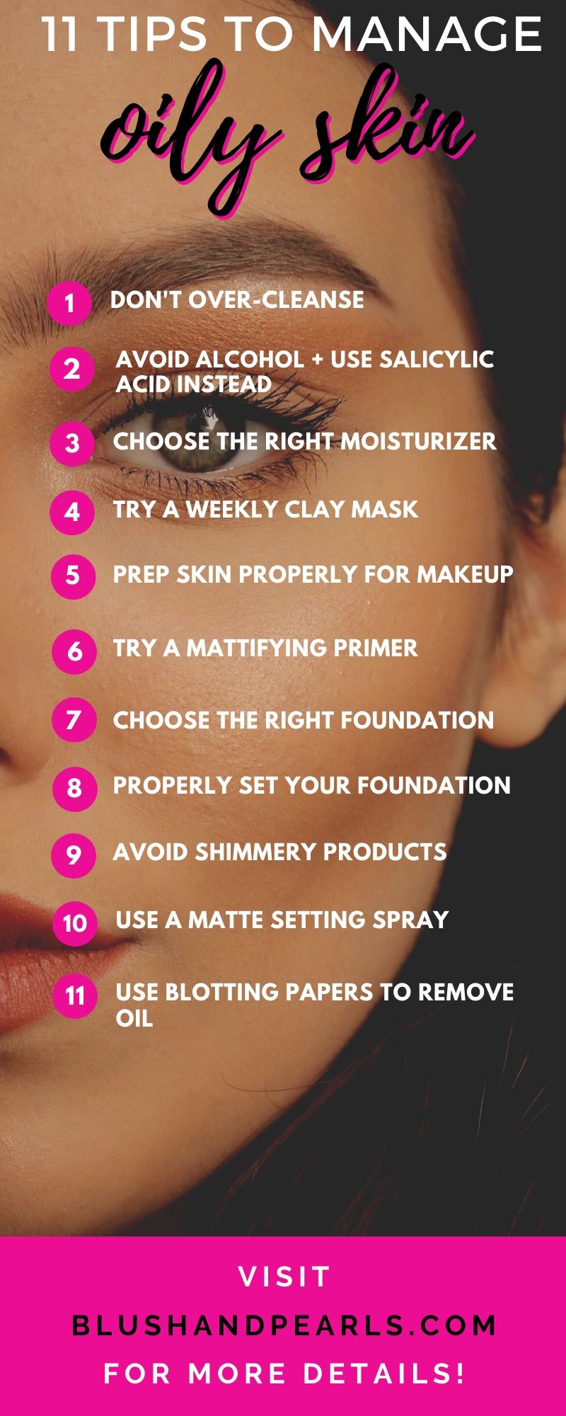 How To Do Makeup Step By Step For Oily Skin Saubhaya Makeup