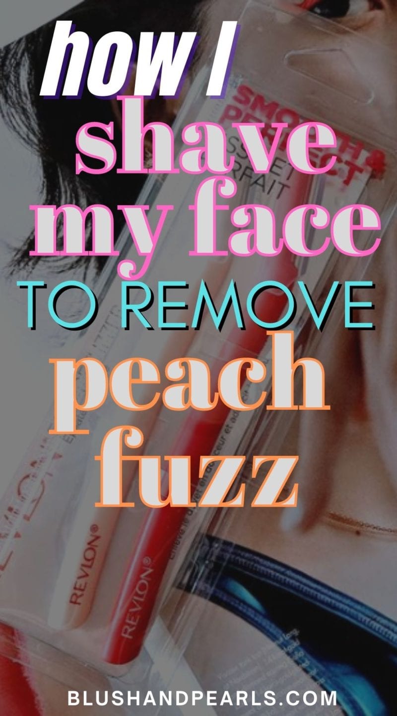 revlon peach fuzz razor
