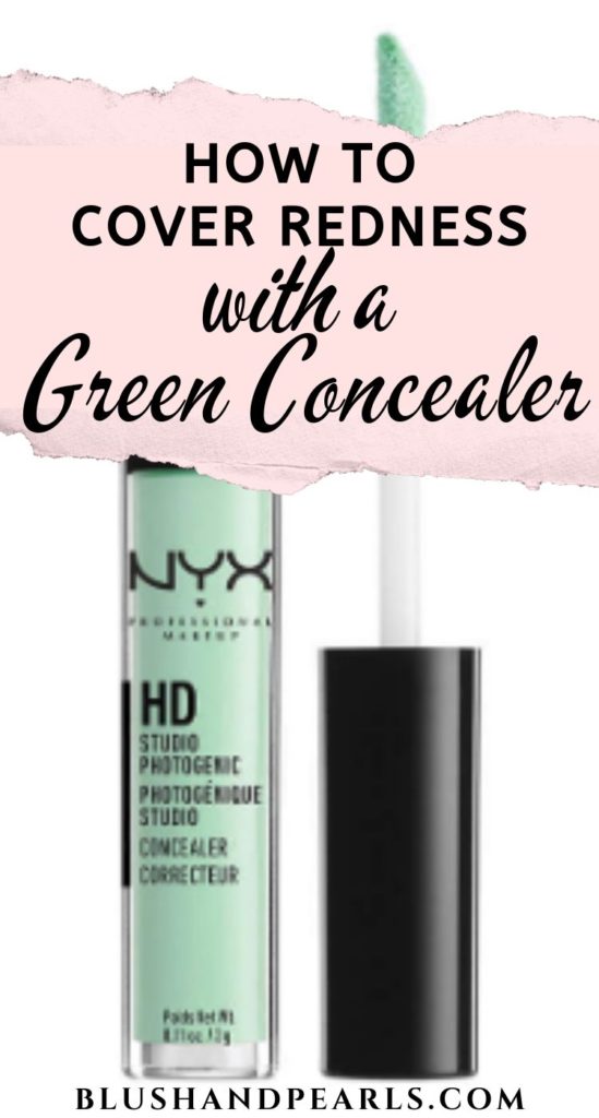 NYX Cosmetics HD Photogenic Green Concealer For Redness