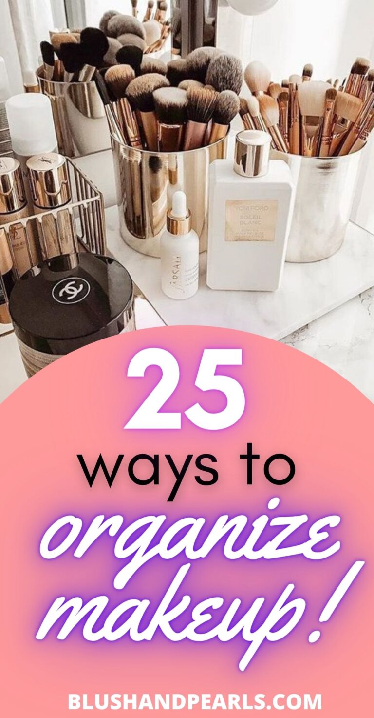 25 Ways To Organize & Display Your Makeup