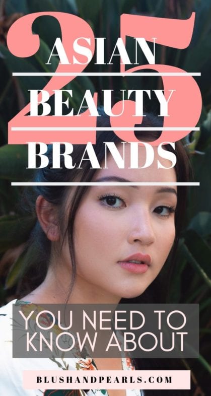 best beauty products asian - Blush & Pearls