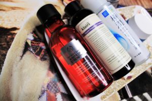 the body shop essence. winter skincare products to hydrate.