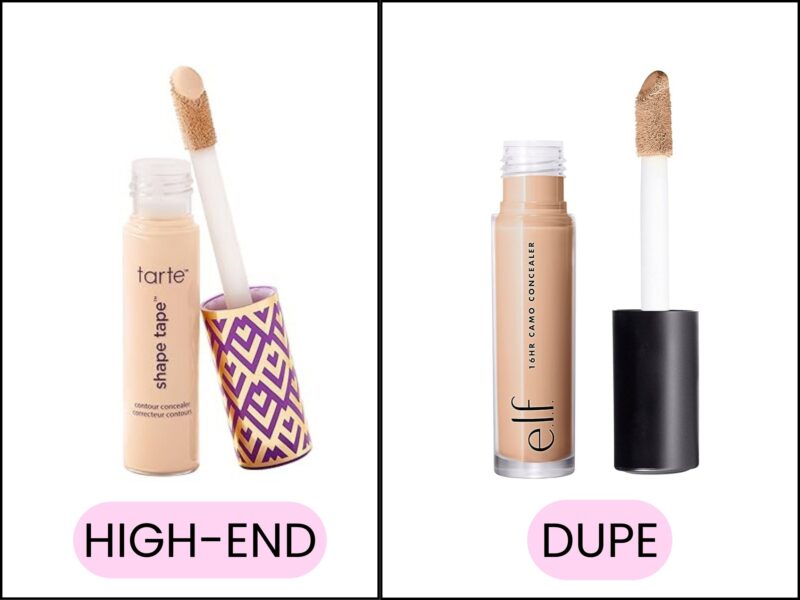 Best makeup dupes concealers 2025