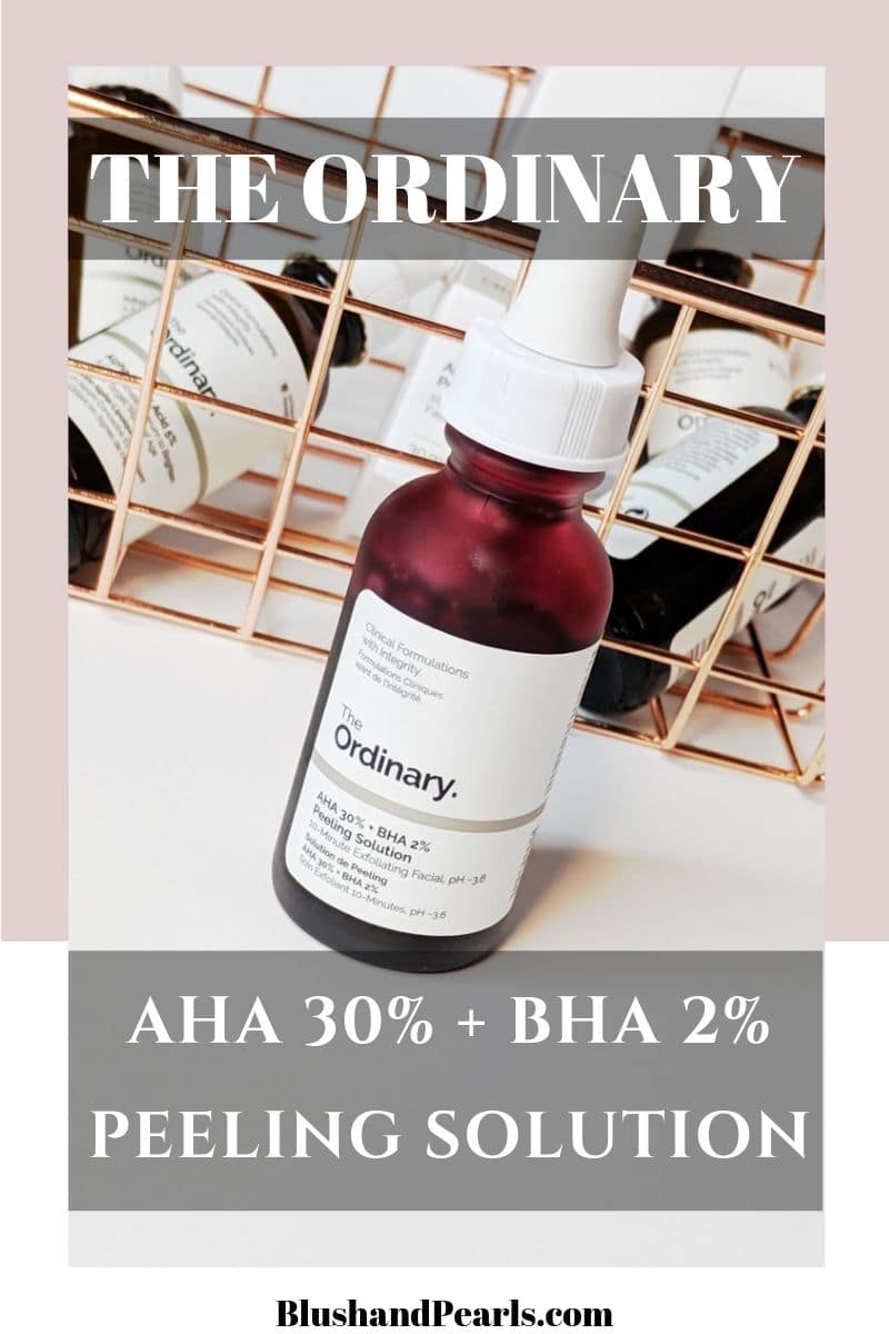 THE ORDinary aha bha peeling solution - Blush & Pearls