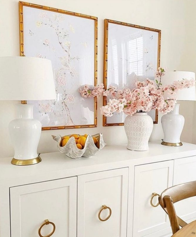 dining room decor ideas. ginger jar decorating tips