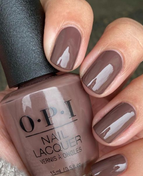 best oPI fall nail polish colors. fall manicure ideas.