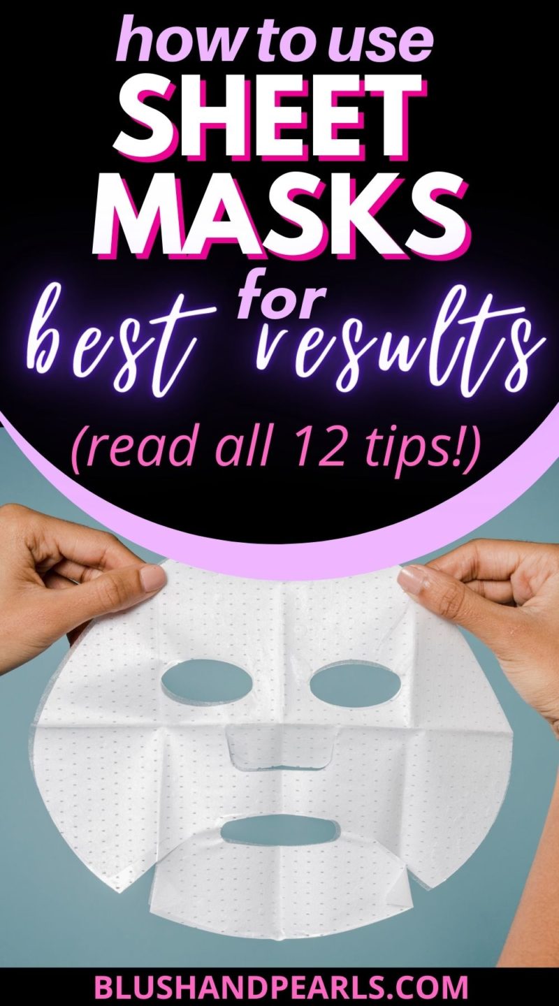 12 Ways To The Most Out Of Your Sheet Mask - & Pearls