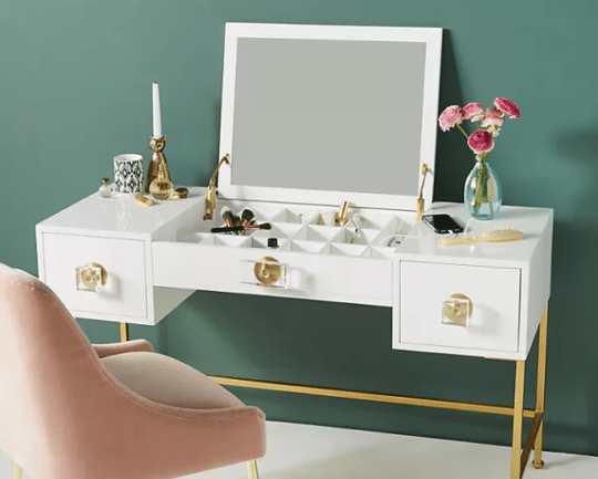 Looking For A Makeup Vanity Lets Explore Some Options Blush And Pearls