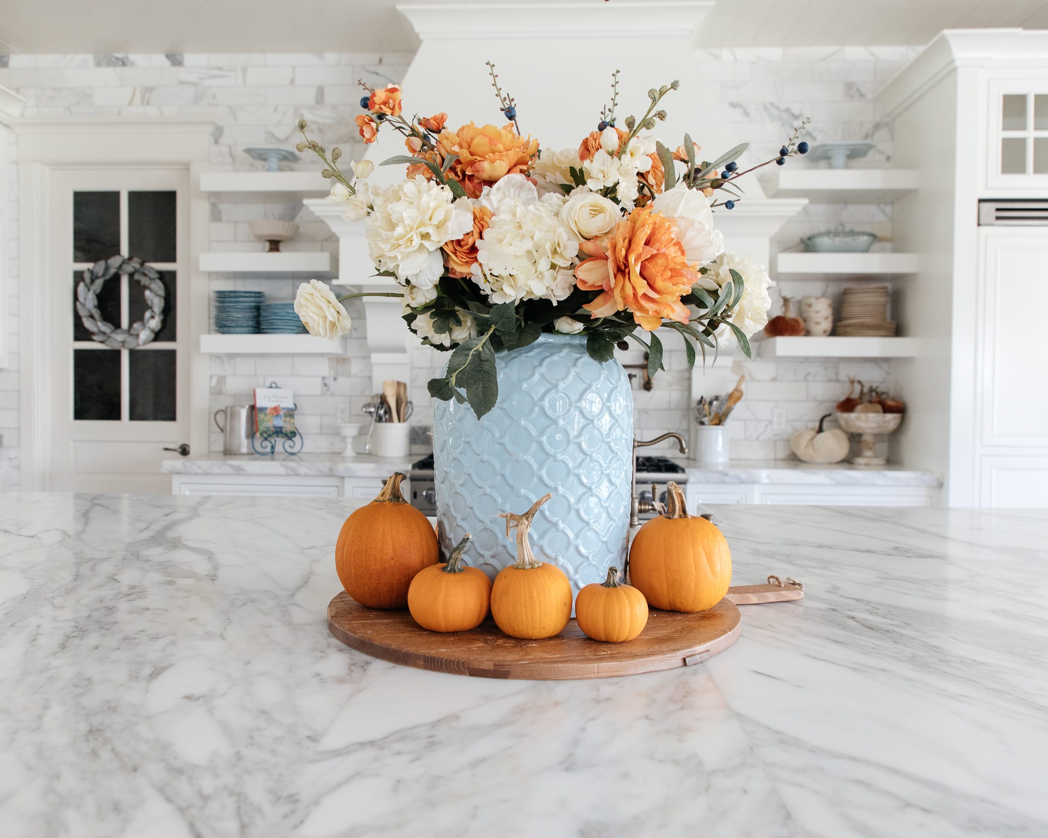 fall kitchen table