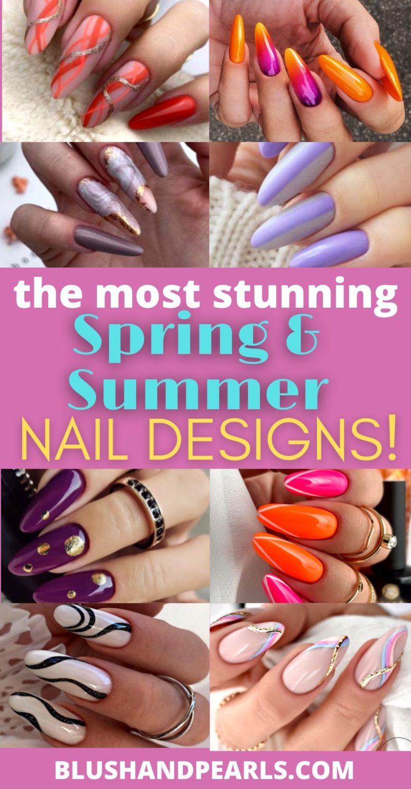 85 Gorgeous Spring Summer Nails For Your Next Manicure Blush Pearls