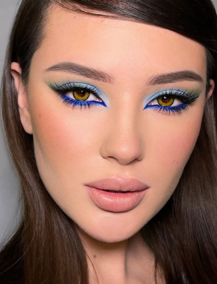 colorful makeup looks for eyes picture