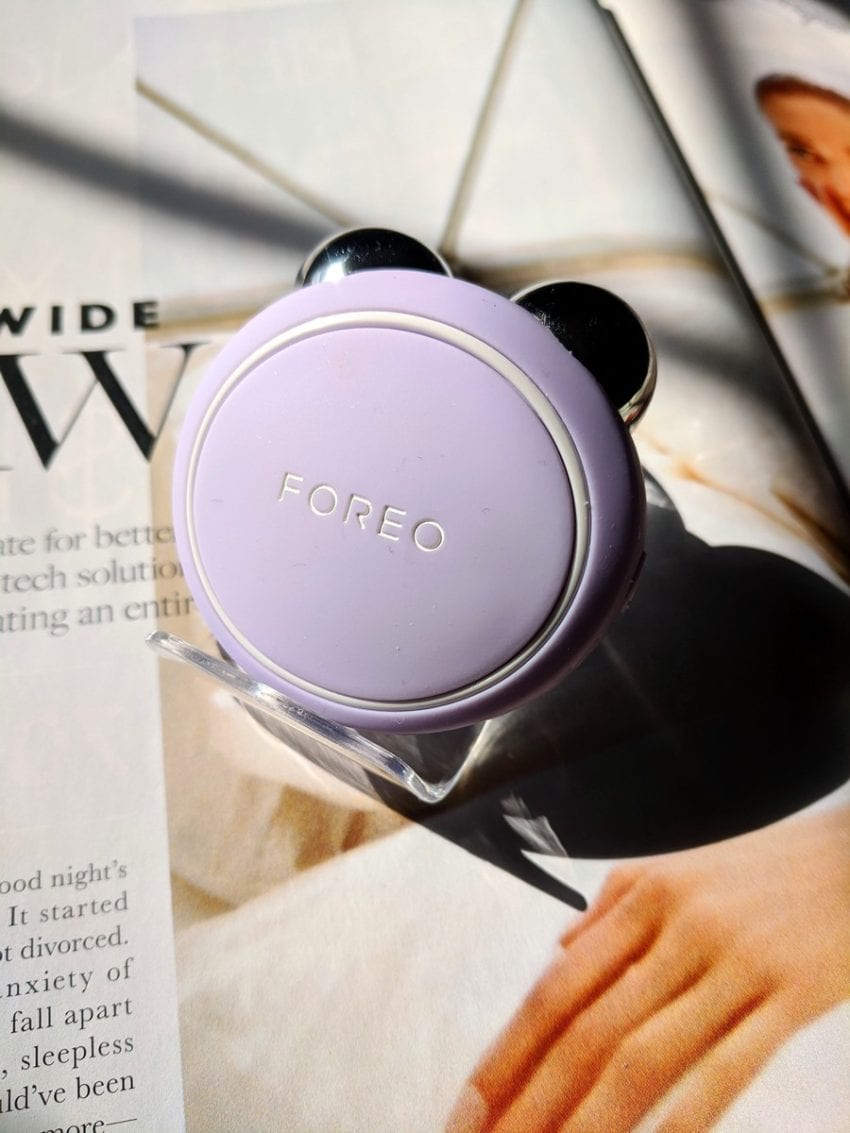Firming Up With The Foreo Bear Mini Microcurrent Facial Toning Device 