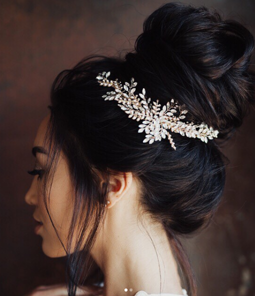 A Guide To Bridal Hairstyles For Long Hair - Blush & Pearls