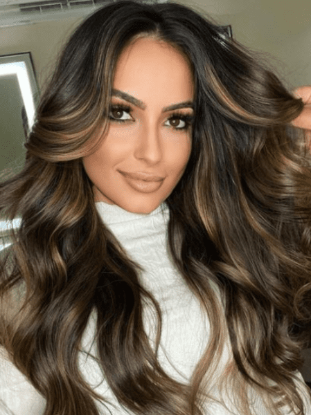 Medium To Light Brown Hair Color Ideas For Brunettes - Blush & Pearls