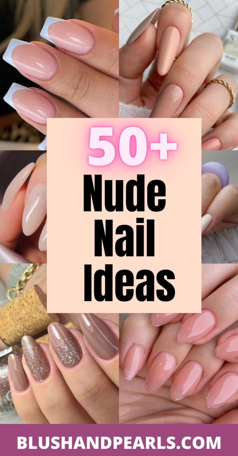nude nail ideas. nude nail trends simple. classic nude nails
