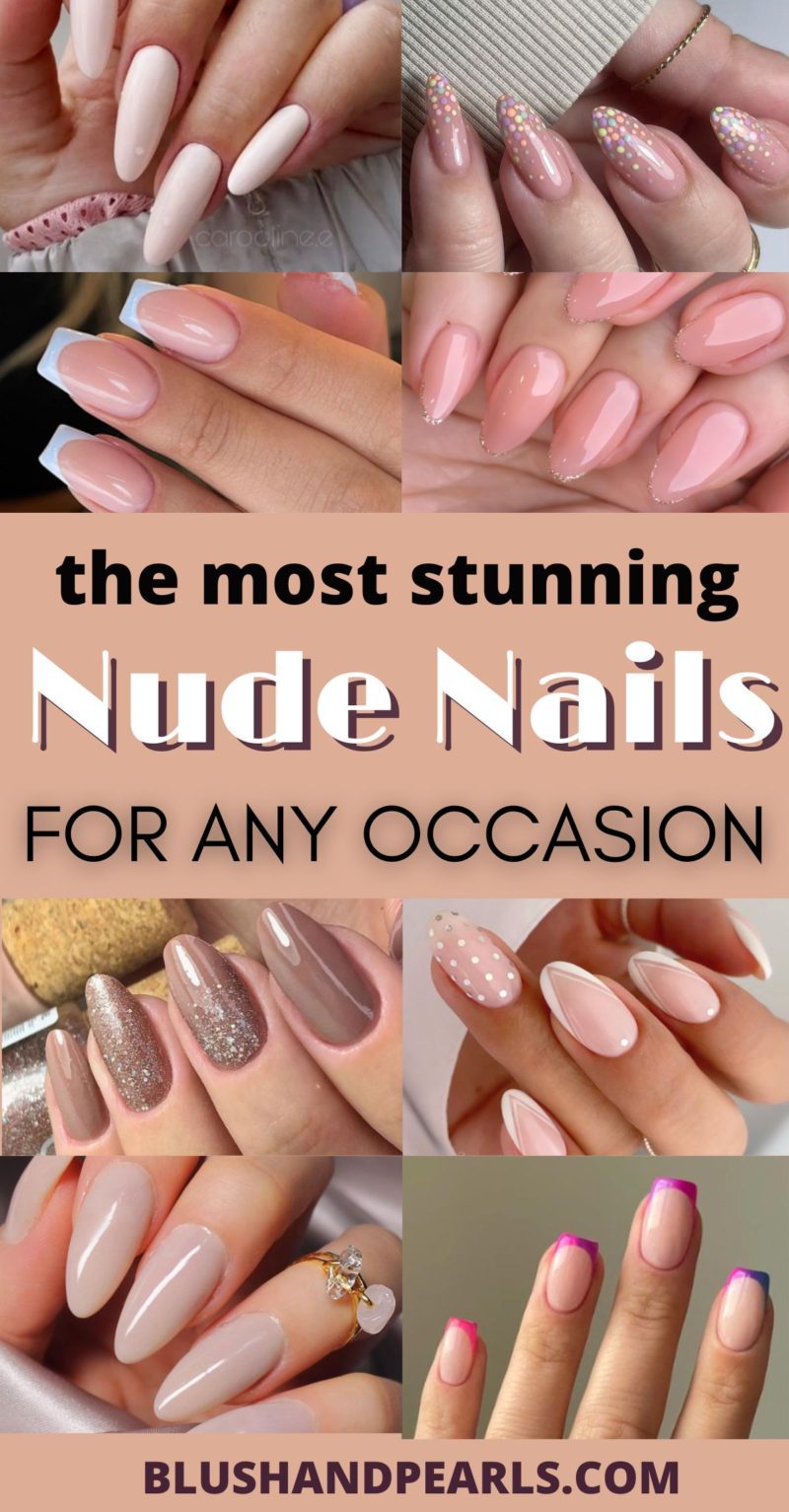 nude nails ideas. nude nails trends simple. nude nails classic. pink nude nail designs. french tipped nude nails wedding. nude nails acrylic coffin.