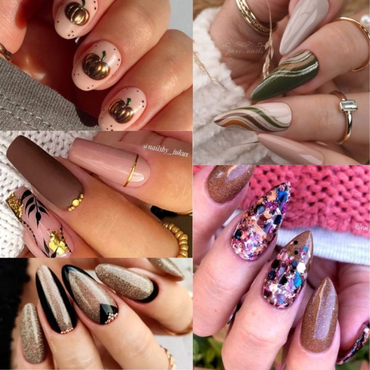 90+ Fall Nails To Try This Autumn -  Purple nails, Stylish nails, Nail art