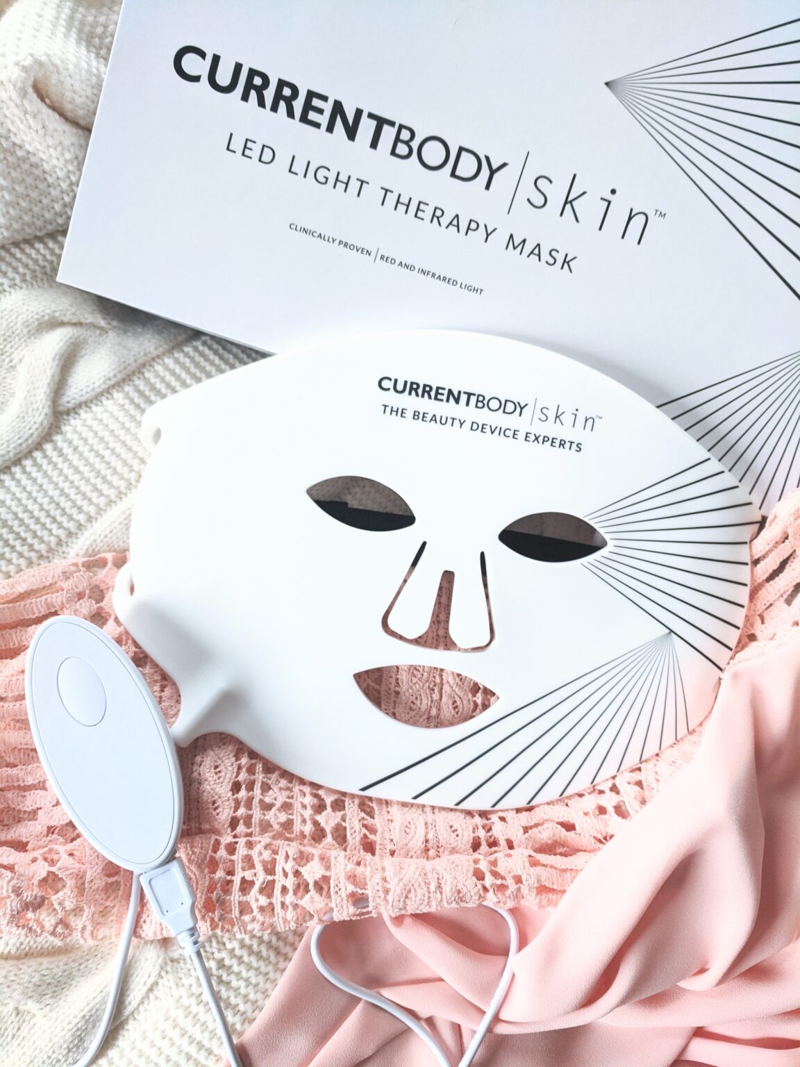 I Tried The CurrentBody Skin LED Light Therapy Mask For Firmer Skin