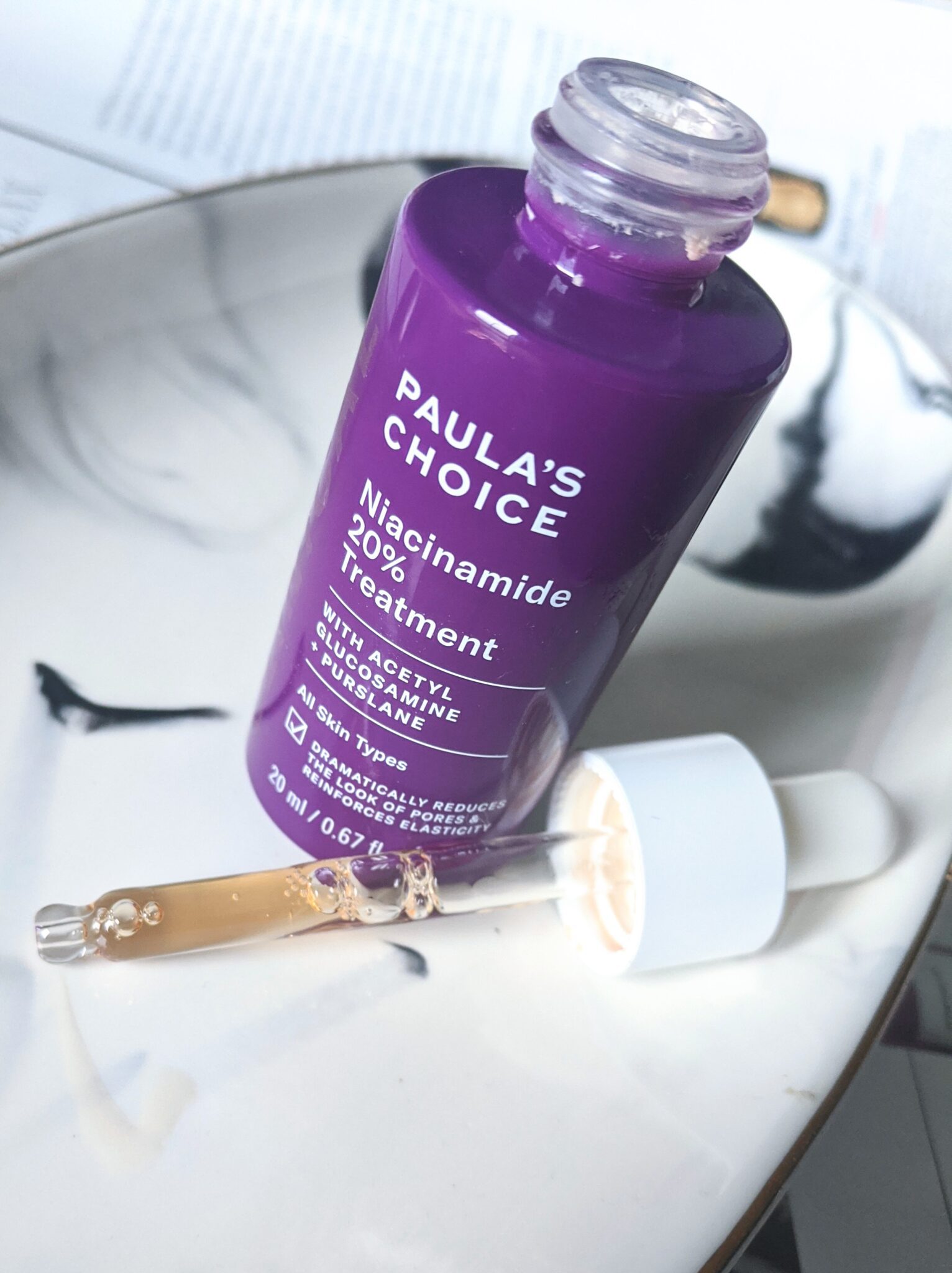 Paula's Choice Niacinamide 20 Treatment & 5 Niacinamide Body Serum