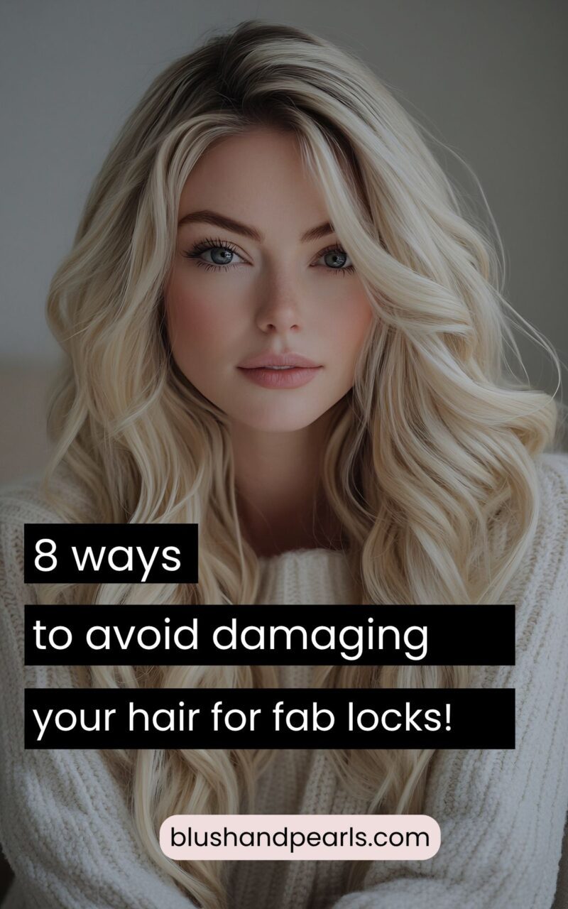 8 Ways to Avoid Damaging Your Hair for Fab Locks! Learn how to wash, dry and style your hair safely to avoid damage and reduce frizz and breakage for smooth, healthy strands from root to tip. | hair care routine | hair care tips | gentle hair care | hair drying tips | hair brushing tips | products to protect hair from damage | hair maintenance routine | how to reduce hair loss and boost hair growth | scalp health tips.