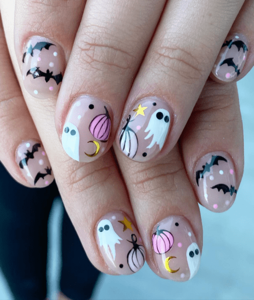 50 Spookily Fun Halloween Nails