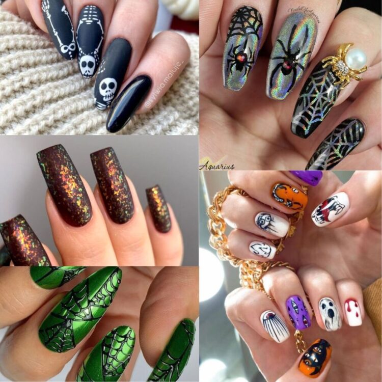 50 Spookily Fun Halloween Nails