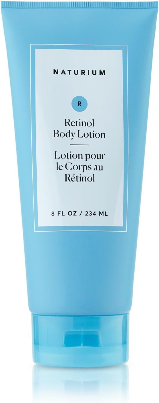 Retinol firming cream for anti aging benefits on the body.