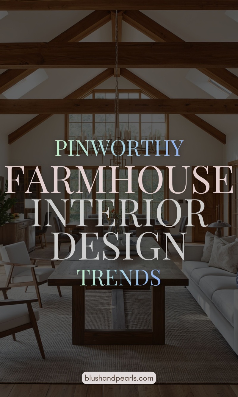 Looking for inspiration to give your space cozy charm? Living room farmhouse interior designs bring a welcoming and relaxed feel to your home, centering natural textures and timeless comfort. Whether you love neutral tones or rustic accents, these ideas are great for anyone who appreciates simplicity and a touch of nostalgia. Want to bring farmhouse kitchen warmth and farmhouse home decor touches to every room? Visit the blog!