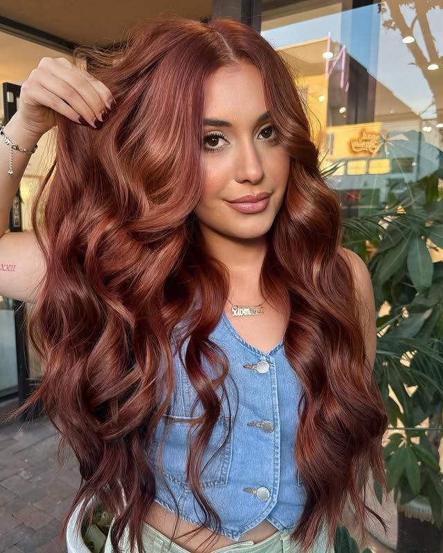 Fall copper hair color trends. Winter copper hair color 2025