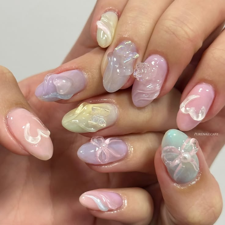 jelly-nails-with-3d-acrylic-bows