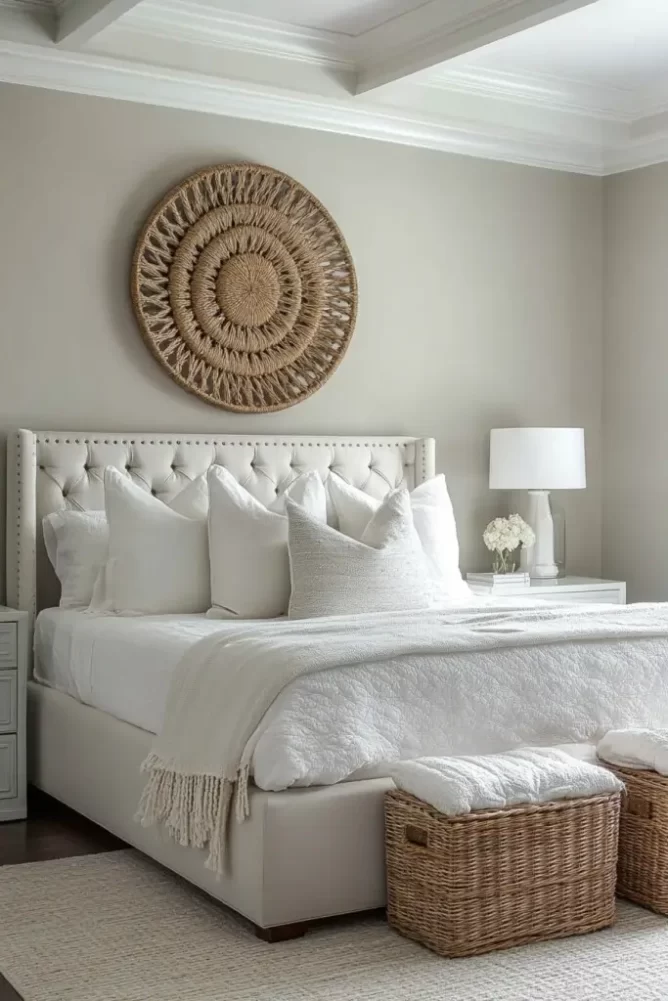 Scandinavian bedroom decor