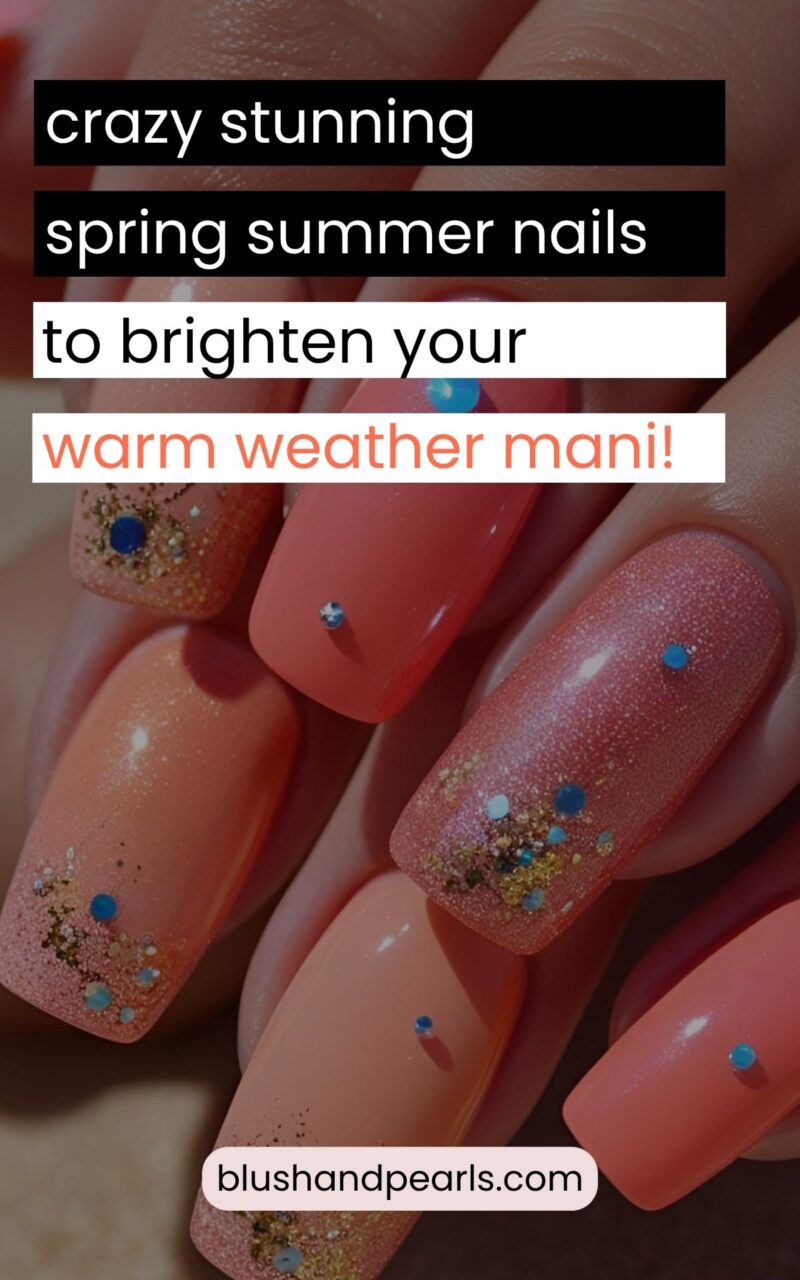 Spring summer nail ideas for 2025! Summer nails, spring nail art.