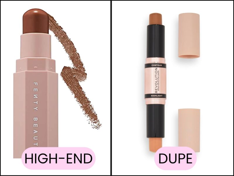 Best makeup dupes for cream bronzers and shapesticks