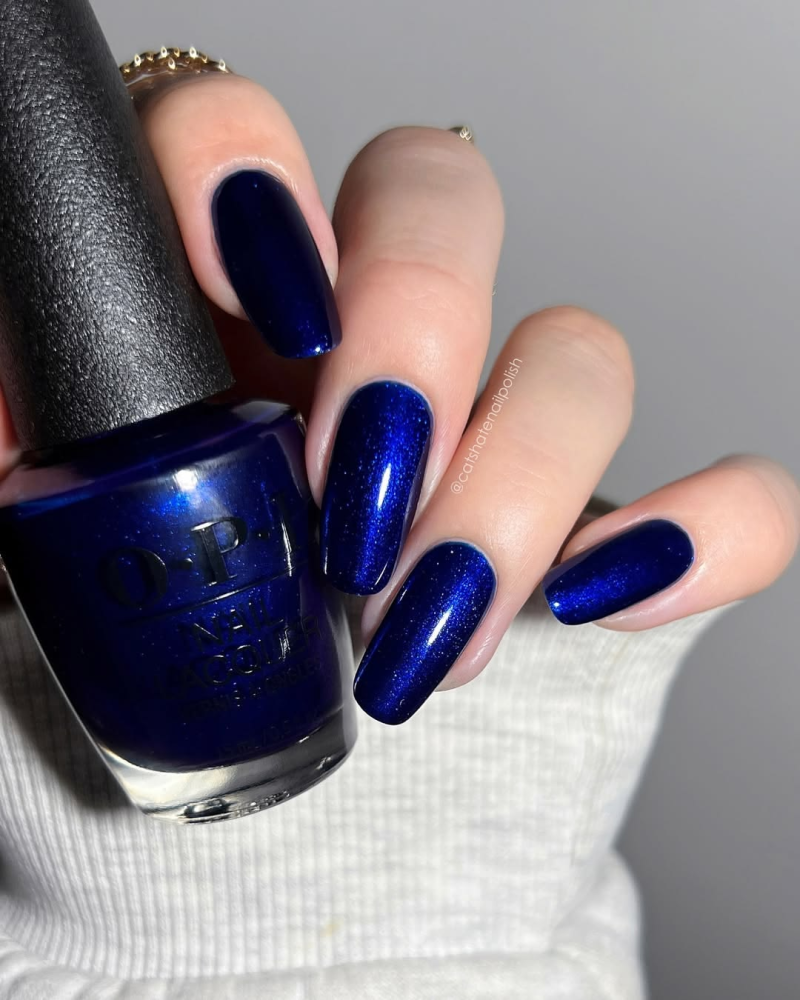 OPI "Chopstix & Stones" blue fall nail color