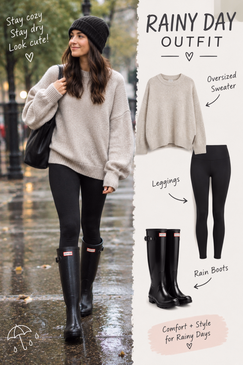 leggings-sweater-and-rain-boots-rainy-day-outfits